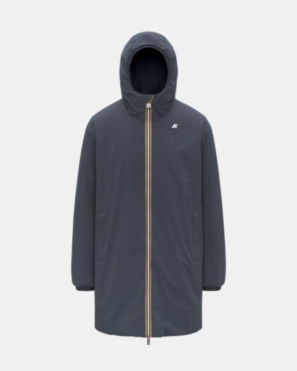 K-Way Jacob St Warm Reversible Blue Airforce & Blue Depth