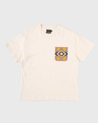 Pendleton Rancho Arroyo Pocket T-Shirt Antique White