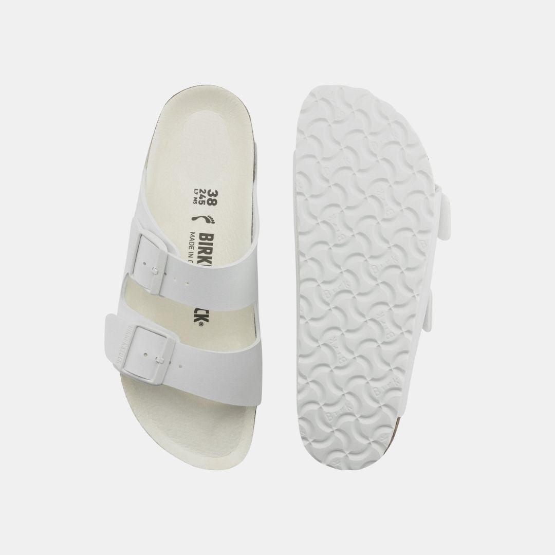 Birkenstock Arizona Birko Flor Women's Triples White - Image 4