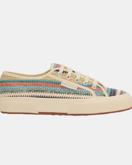 Superga 2750 Raffia Blue Weaving