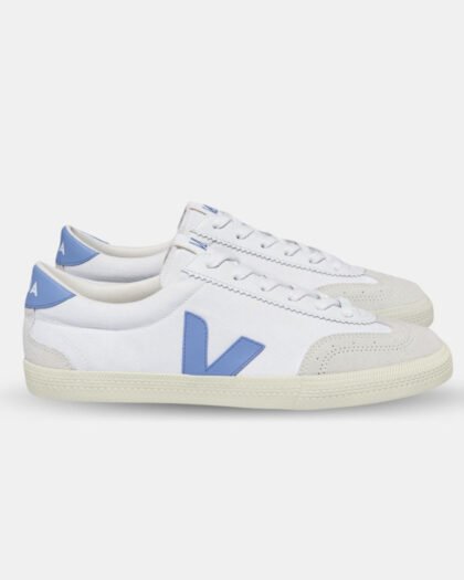 Veja Men's Volley Canvas White Aqua