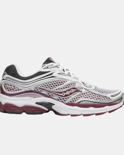 Saucony ProGrid Omni 9 White & Maroon