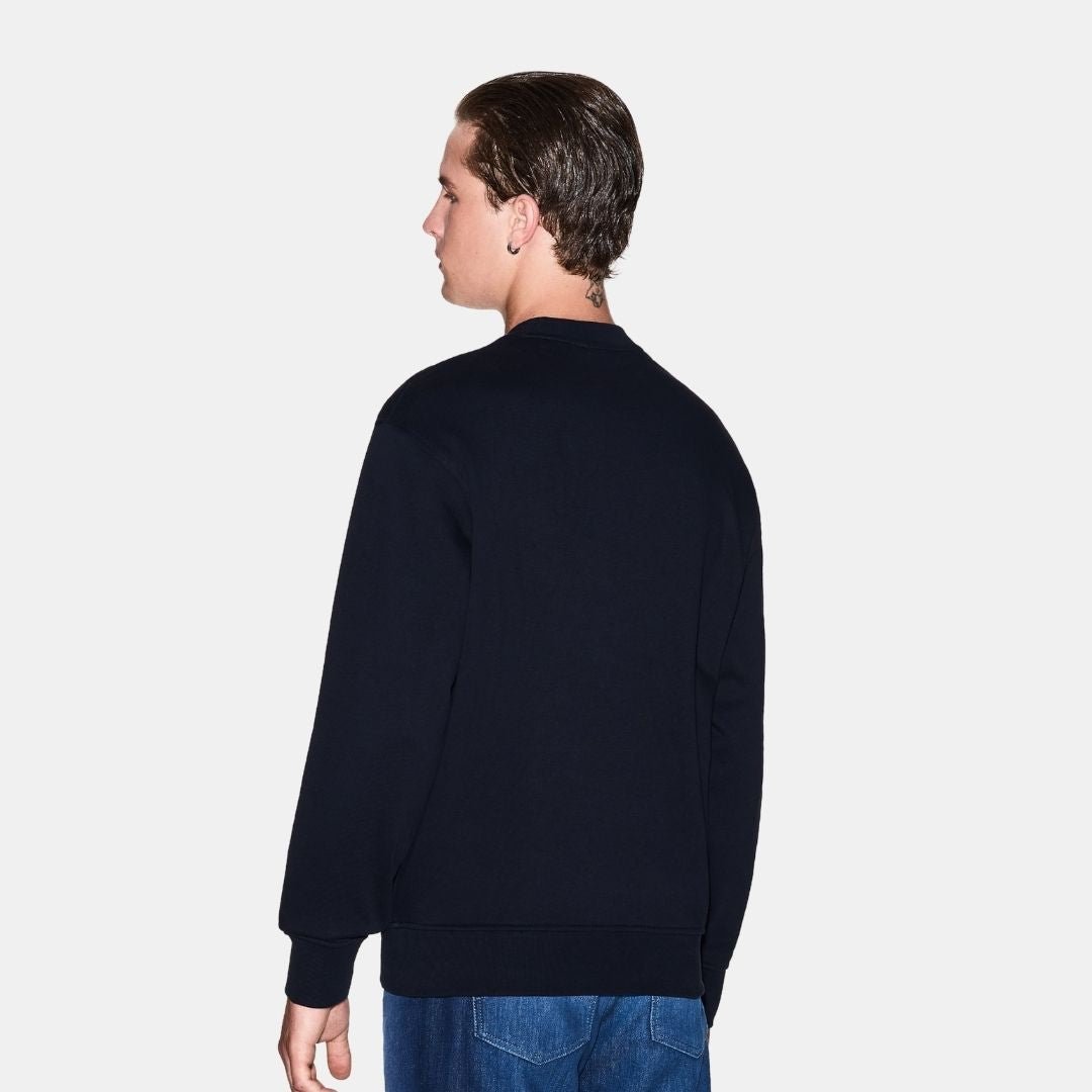 Armani Exchange Sweatshirt Deep Navy - Image 3
