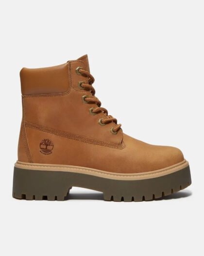 Timberland Stone Street 6 In Lace Waterproof Wheat Full Grain