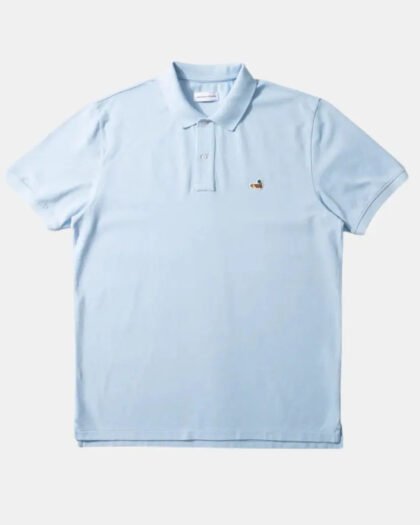 Edmmond Studios Duck Polo Plain Light Blue