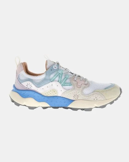 Flower Mountain Yamano 3 Women's Suede-Ripstop Pale Yellow-White-Off White