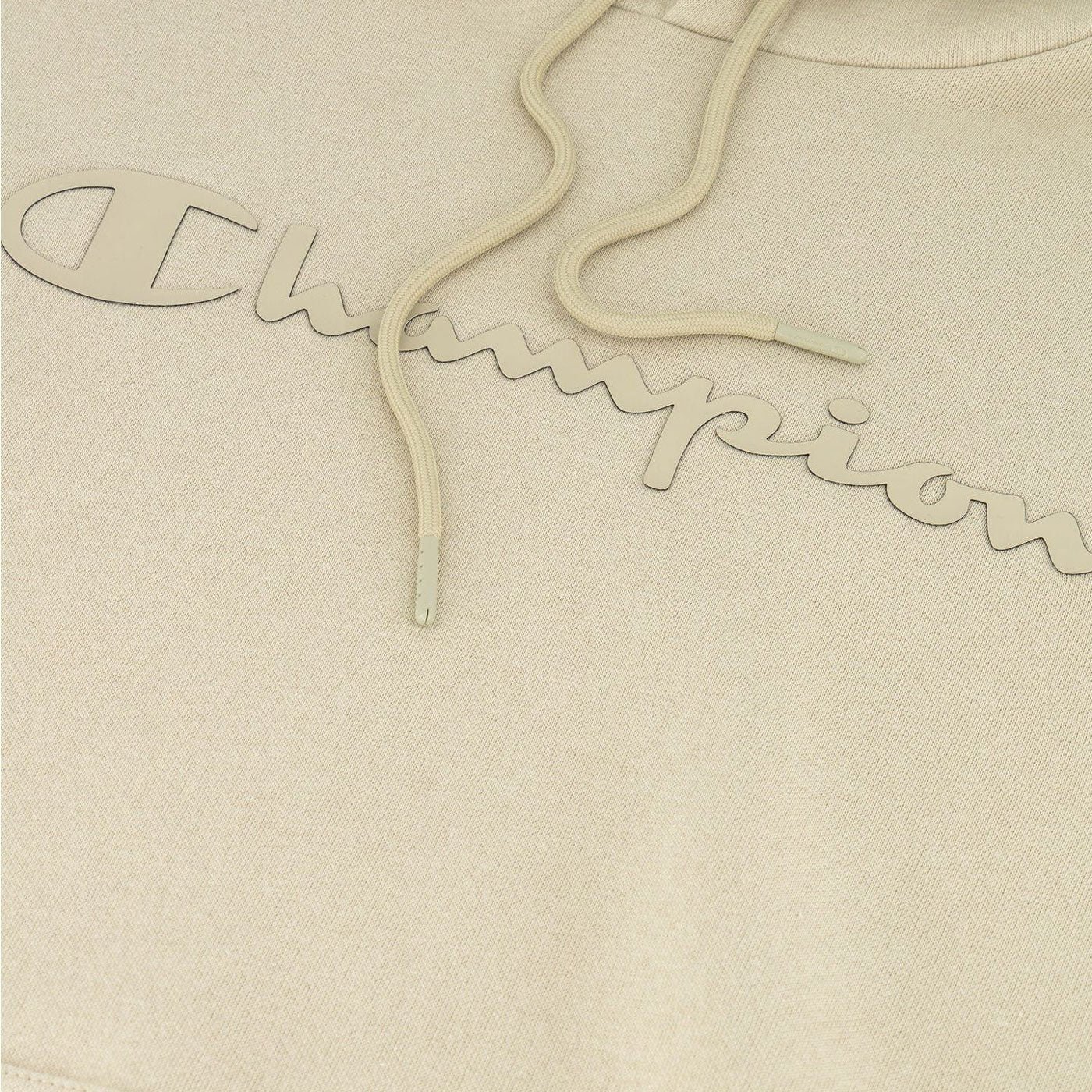 Champion Hoodie Sweatshirt 218282 Beige - Image 4