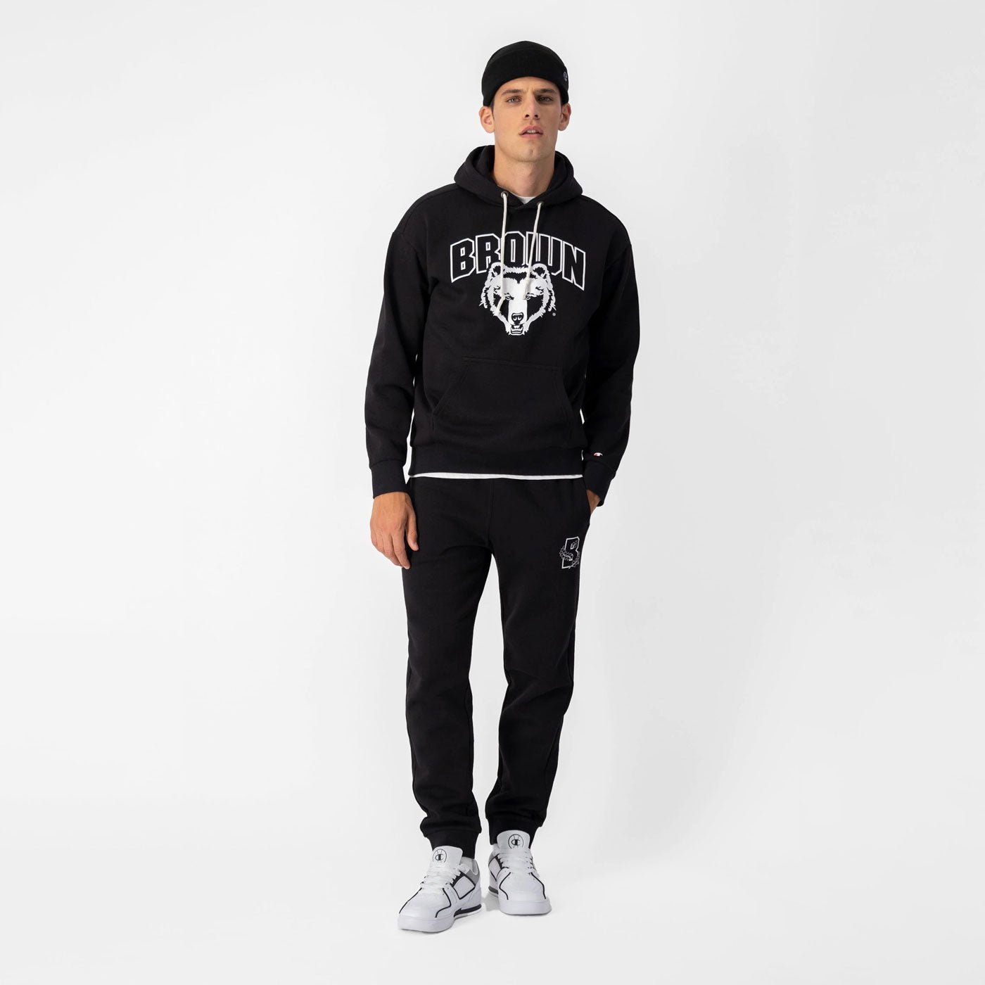 Champion Classic Hoodie 218411 Brown - Image 2