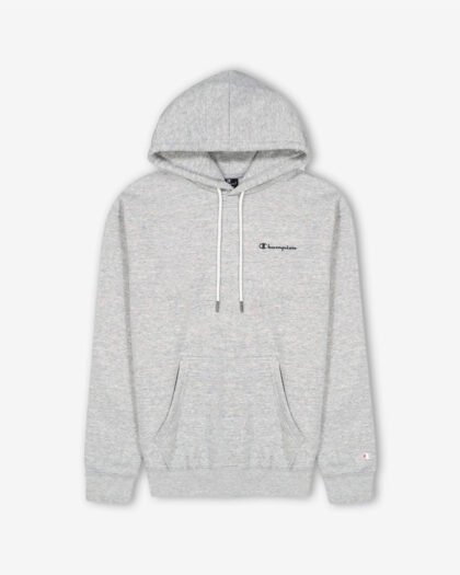 Champion Legacy Hoodie Full-Zip Script Logo Fleece 218289 Grey