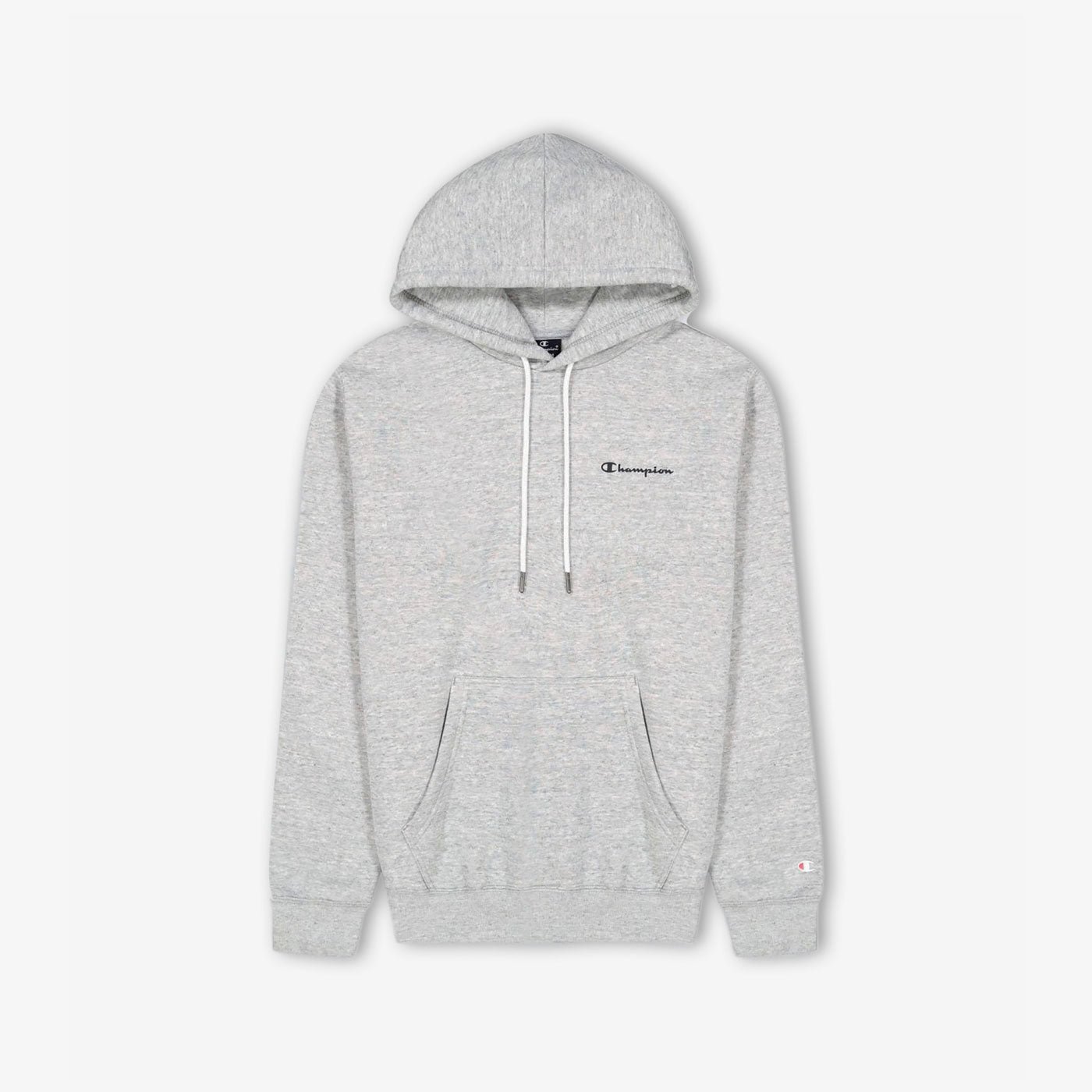 Champion Legacy Hoodie Full-Zip Script Logo Fleece 218289 Grey
