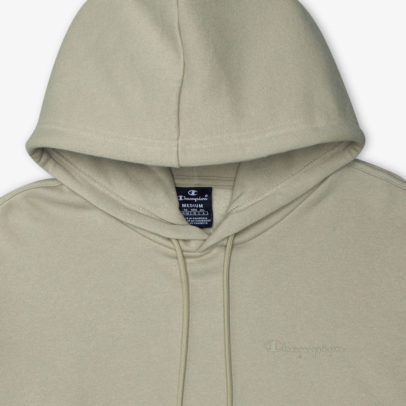 Champion Legacy Hoodie Small Script Logo Fleece 218287 Aby - Image 2