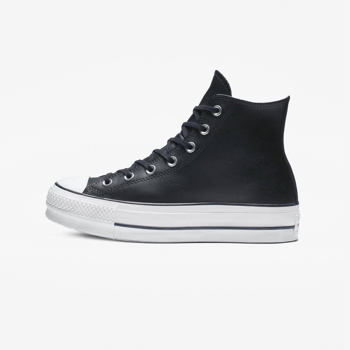 Converse Chuck Taylor All Star Platform Leather Black - Image 2