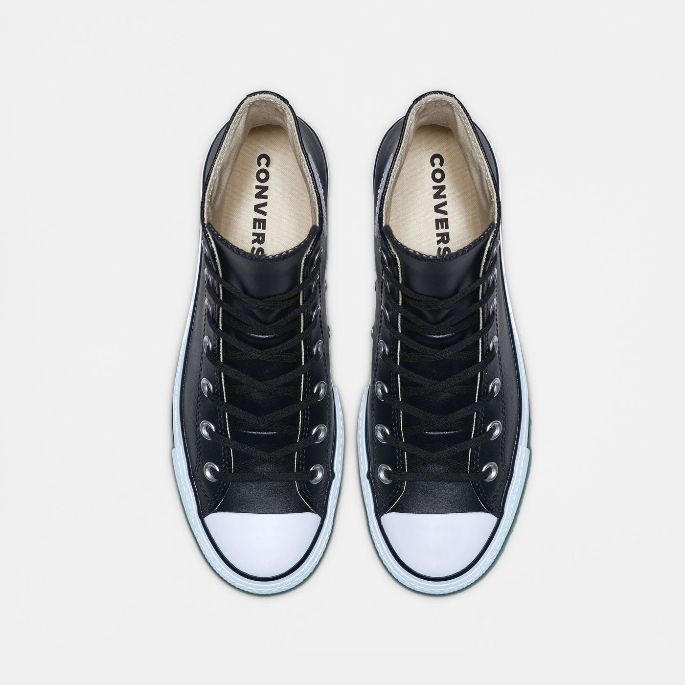 Converse Chuck Taylor All Star Platform Leather Black - Image 5