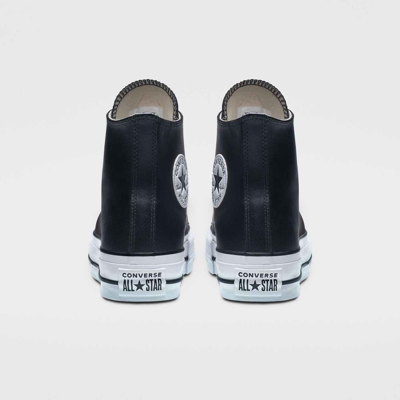 Converse Chuck Taylor All Star Platform Leather Black - Image 7