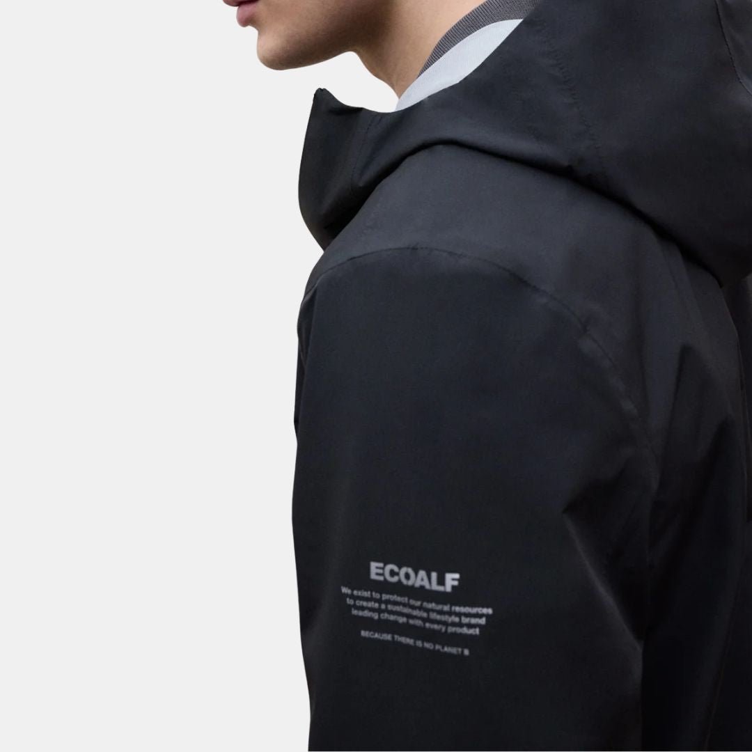 Ecoalf Darwin Jacket Black - Image 3