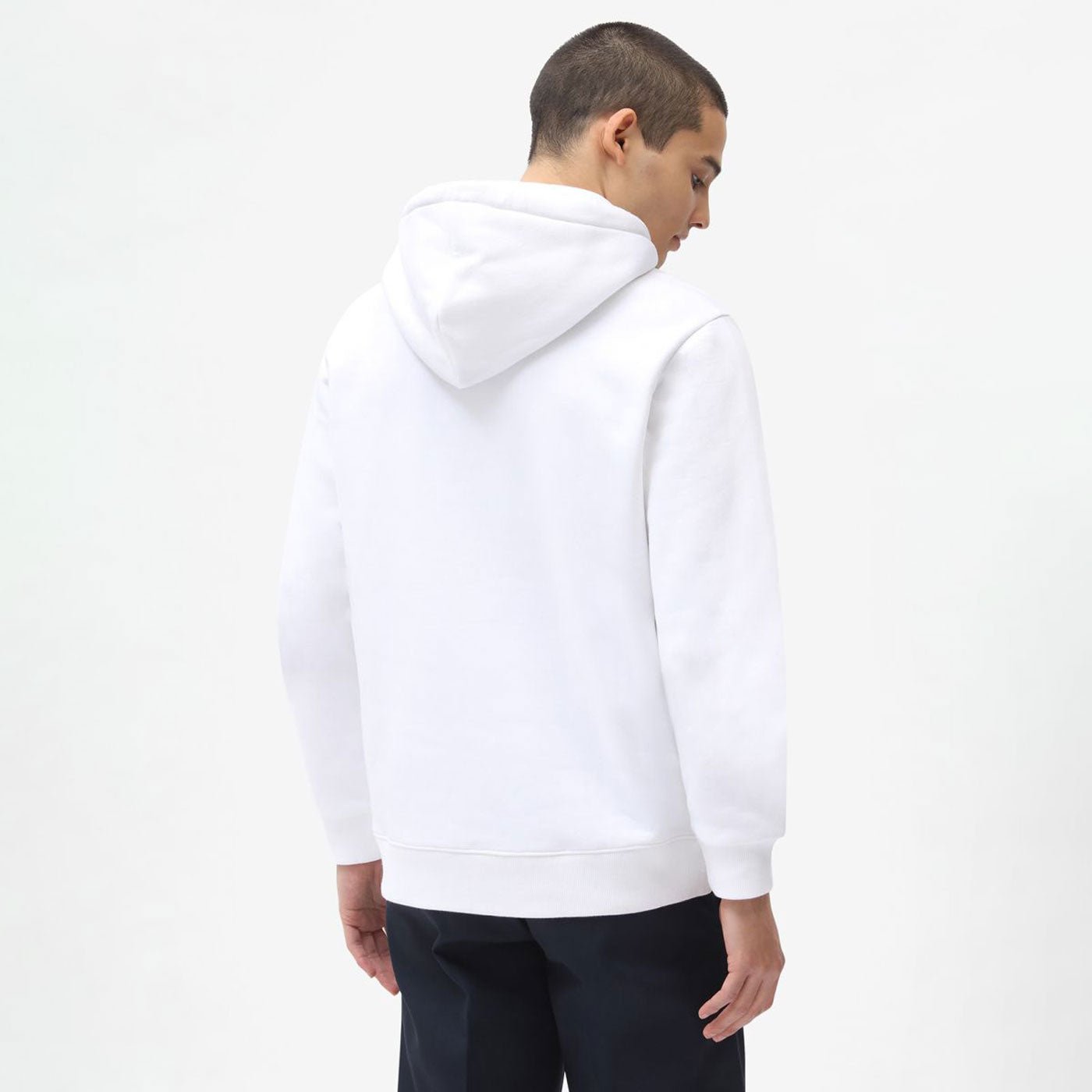 Dickies Icon Logo Hoodie White - Image 4