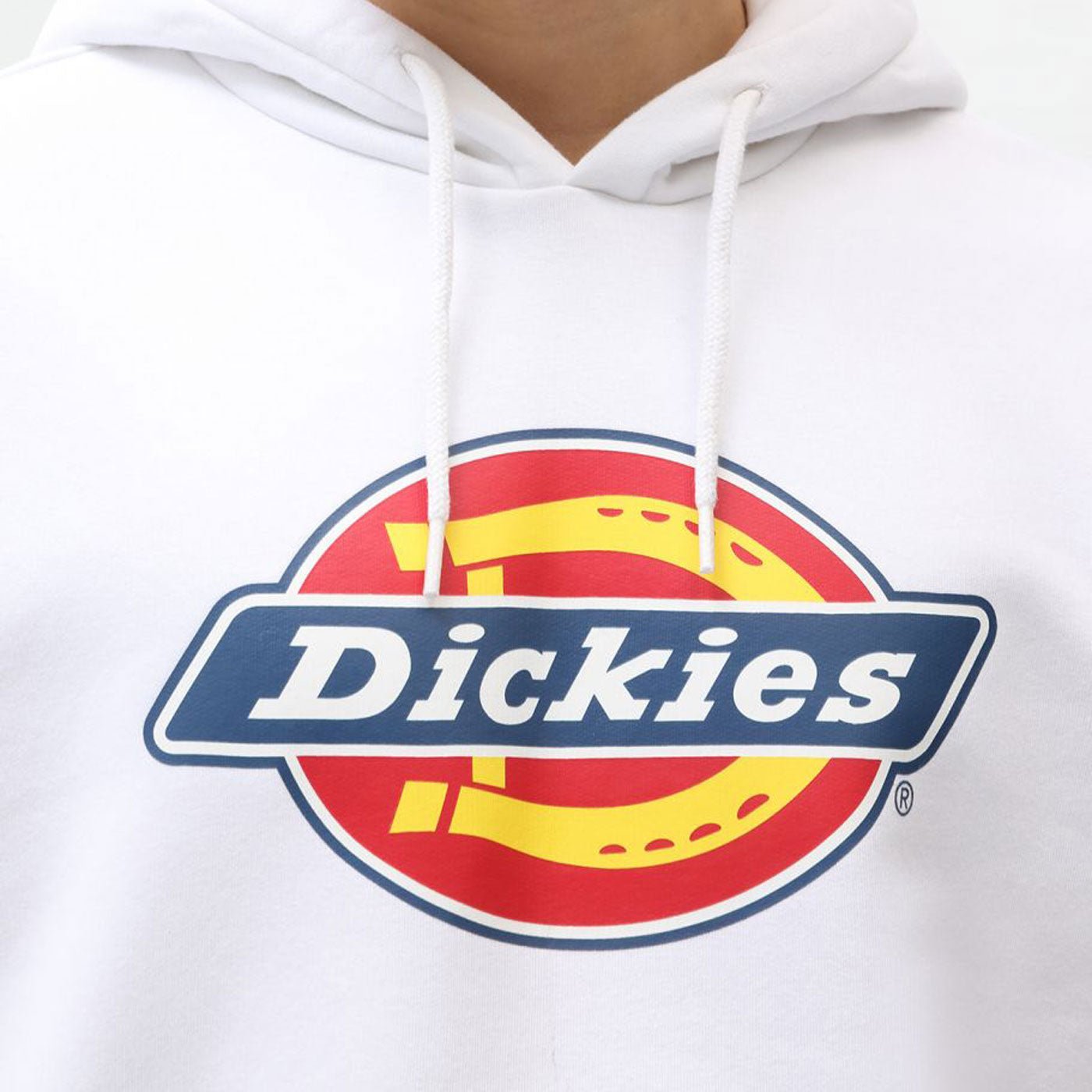 Dickies Icon Logo Hoodie White - Image 5