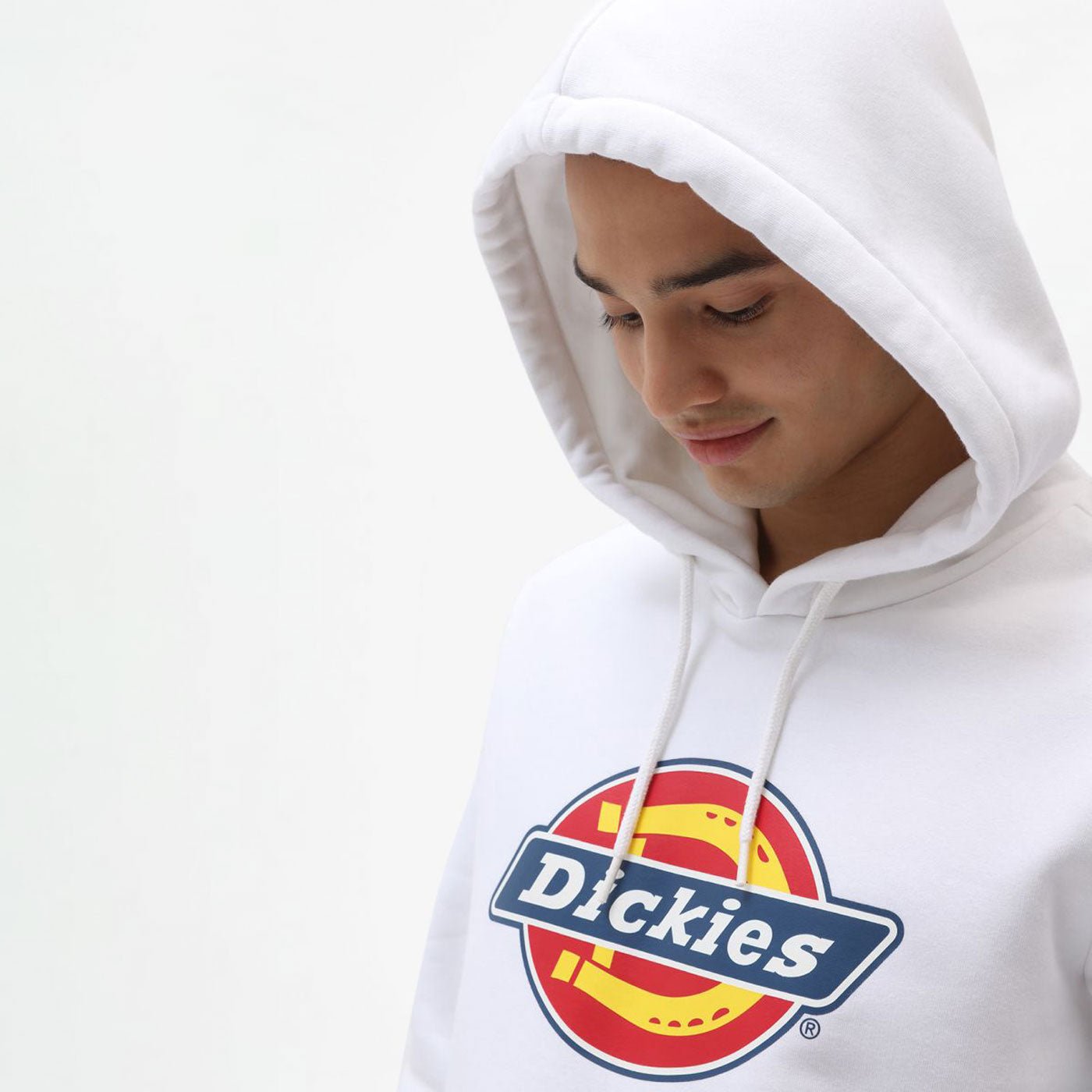 Dickies Icon Logo Hoodie White - Image 6