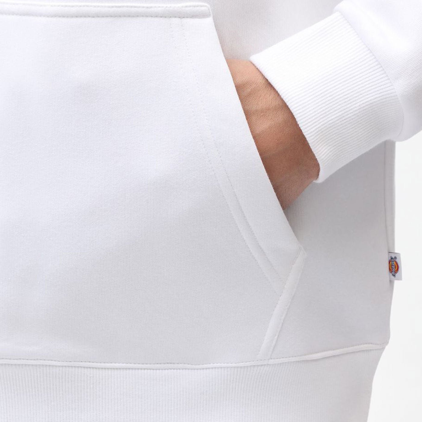 Dickies Icon Logo Hoodie White - Image 7