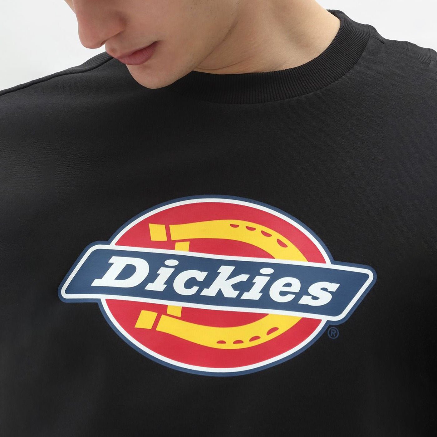 Dickies Icon Logo Sweatshirt Black - Image 5