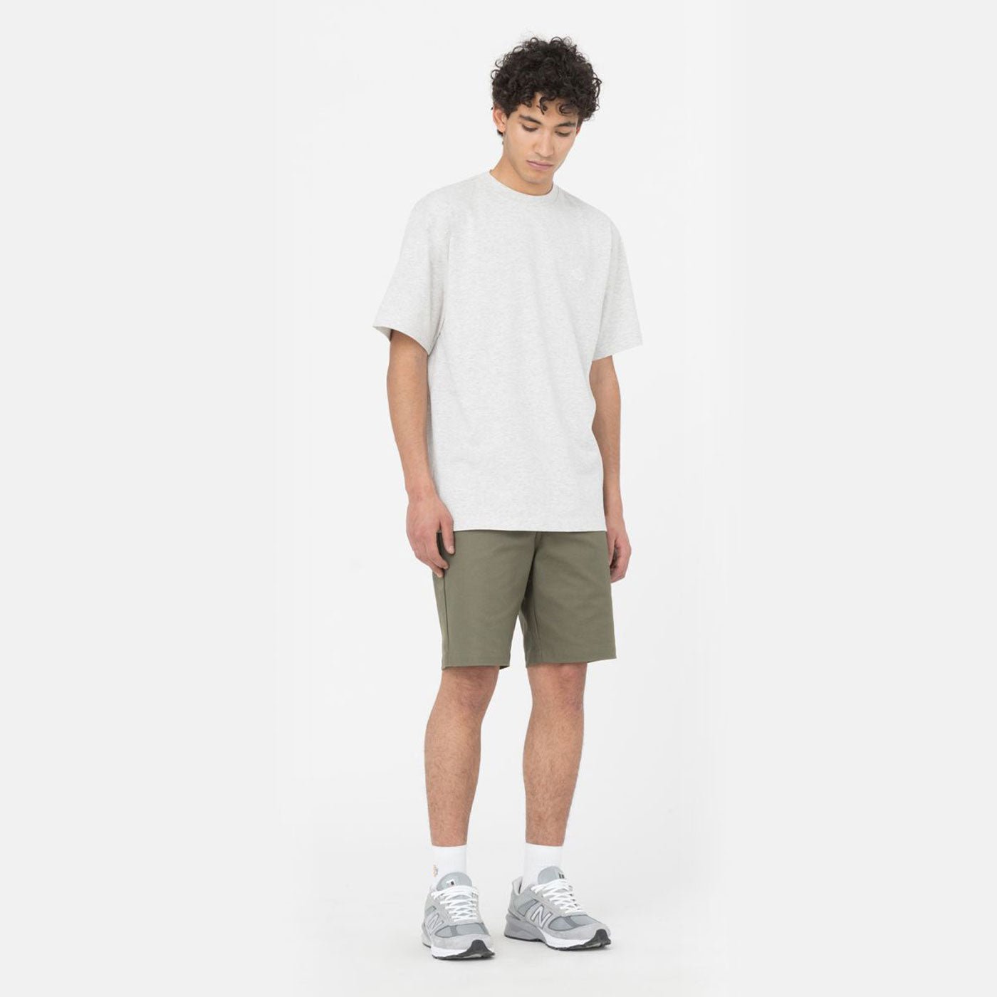 Dickies T-Shirt Summerdale Light Grey - Image 3