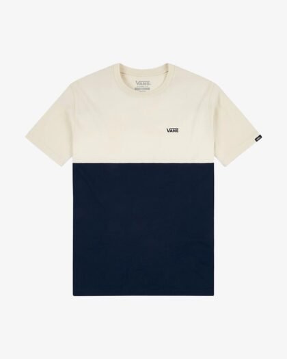 Vans Colorblock T-Shirt White & Dress Blue