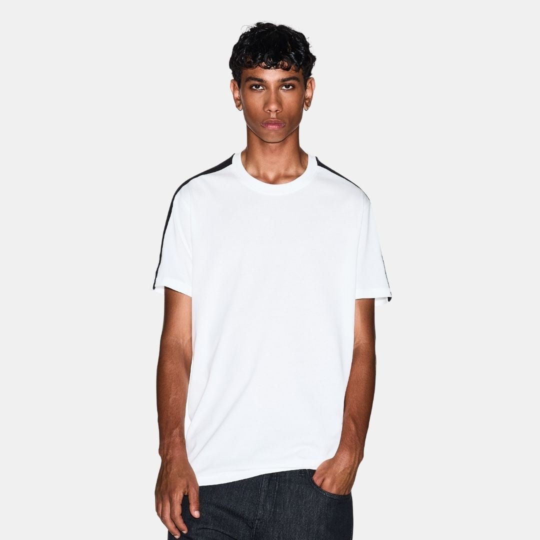 Armani Exchange T-Shirt Off White - Image 2