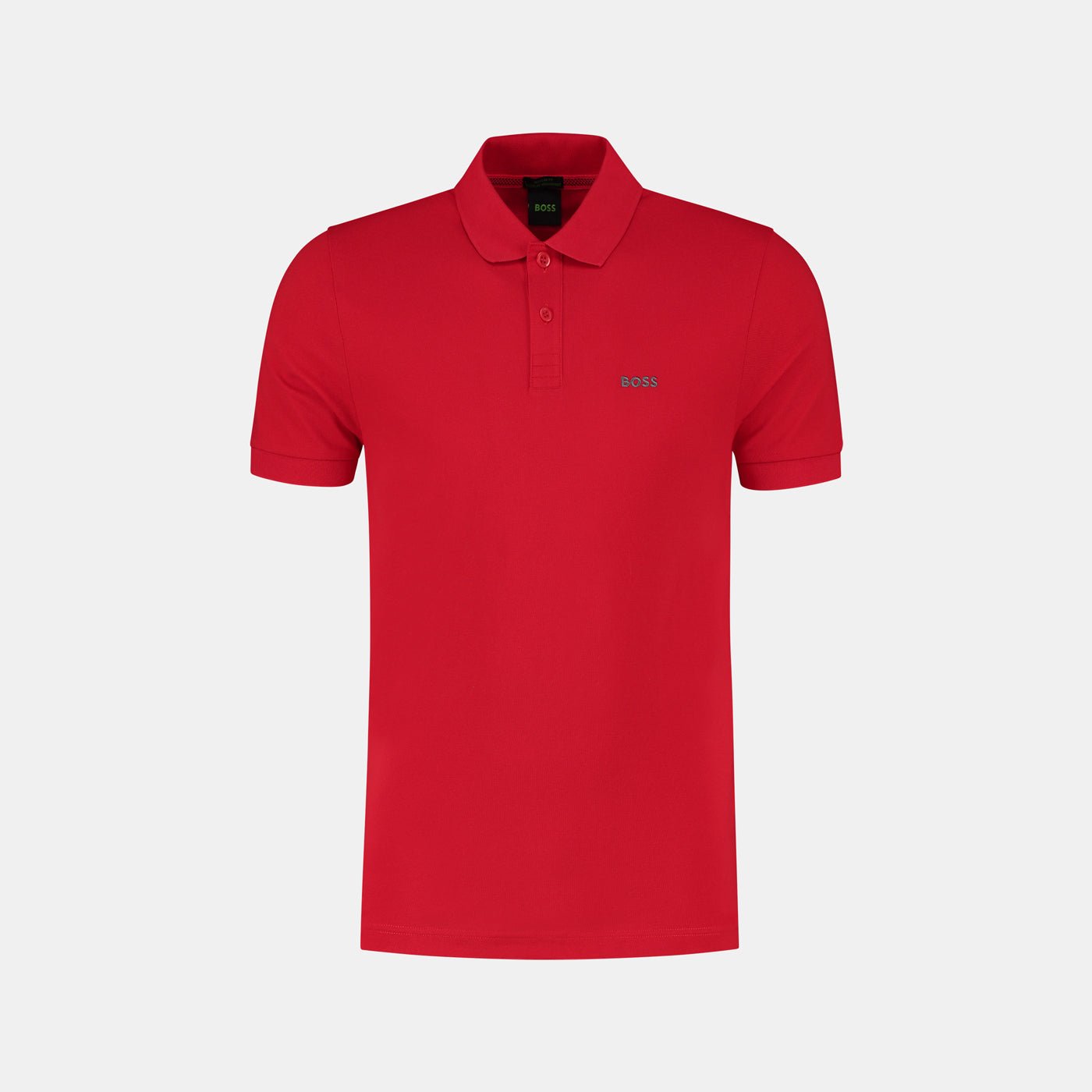Hugo Boss Mens Polo Shirt Piro Red