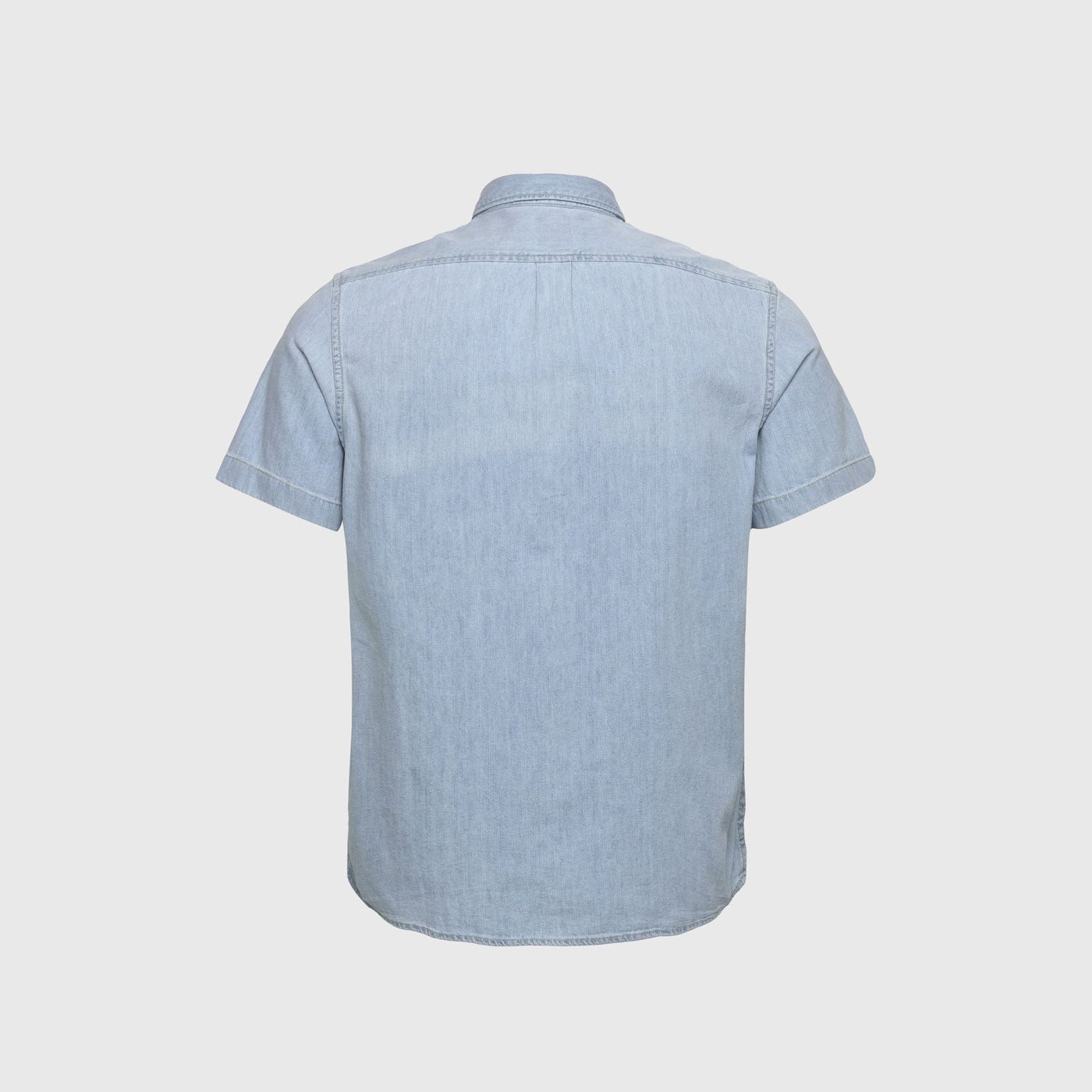 Lee Short Sleeve Button Down Shirt Blue Sky - Image 2