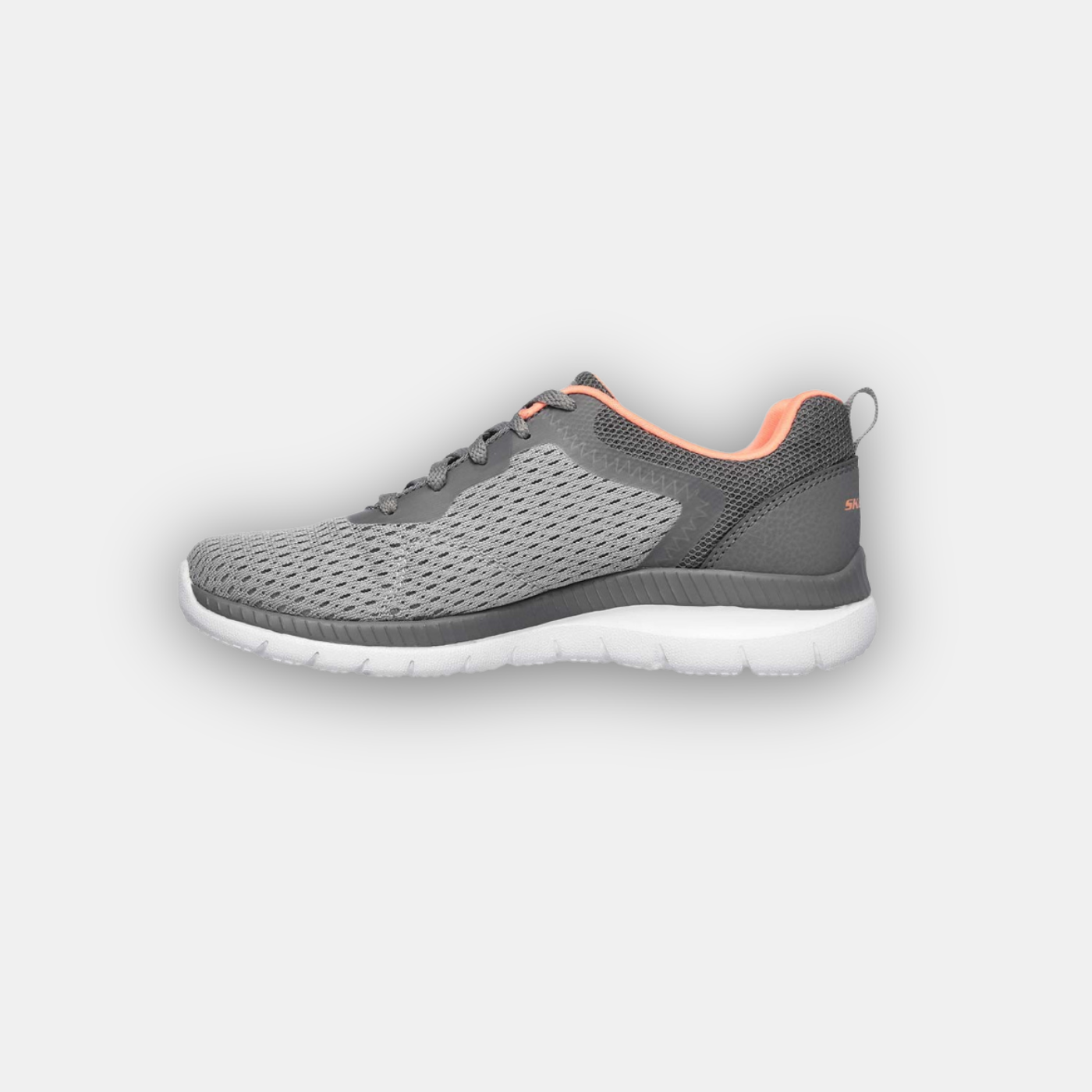Skechers Bountiful Quick Path Grey Coral - Image 2