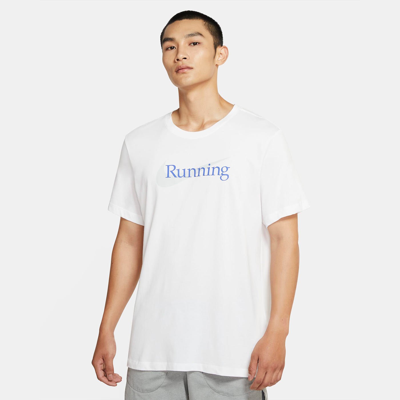 Nike T-Shirt Dri-FIT Running White - Image 3