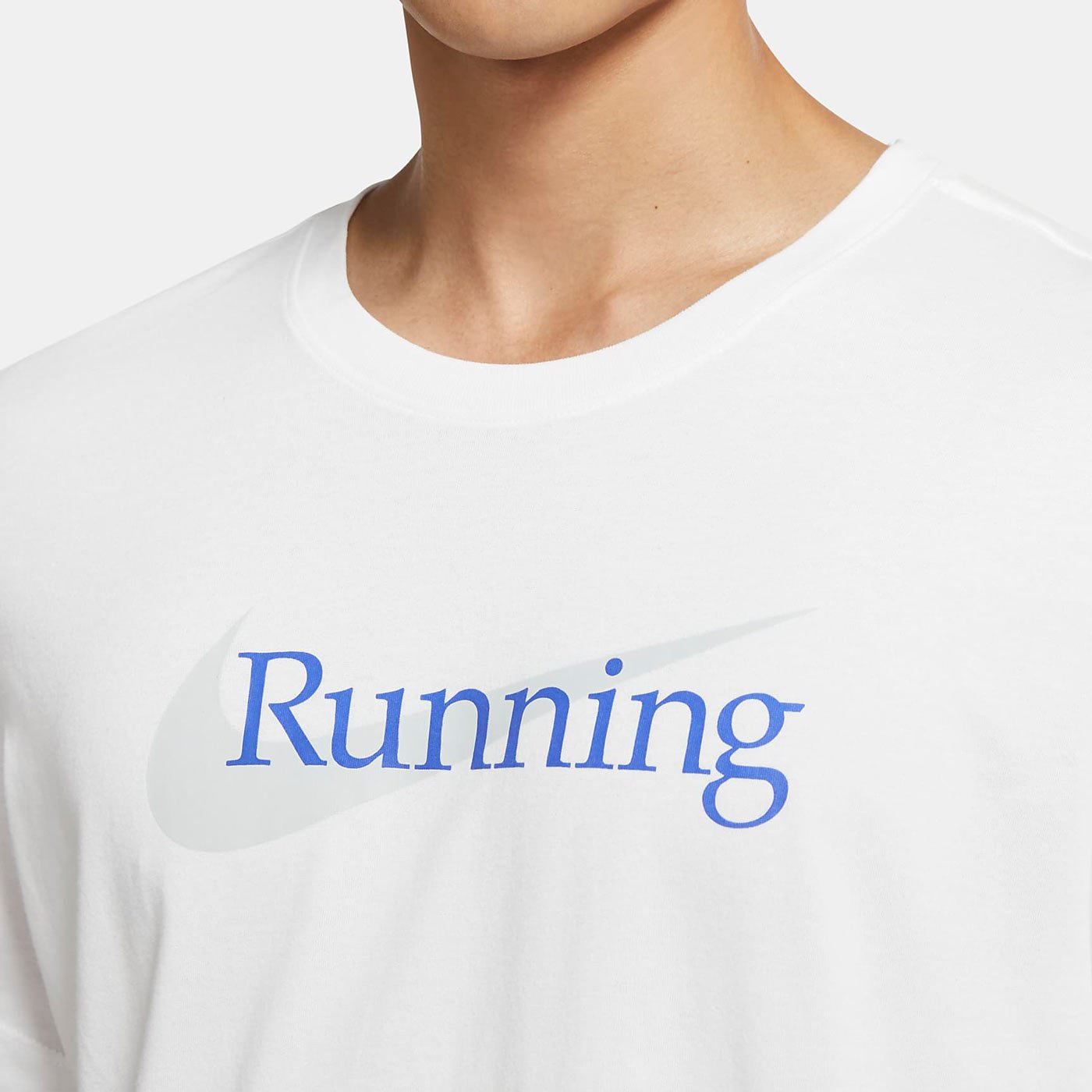 Nike T-Shirt Dri-FIT Running White - Image 5