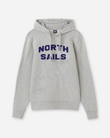 North Sails Hoodie Sweatshirt - Grey Melange