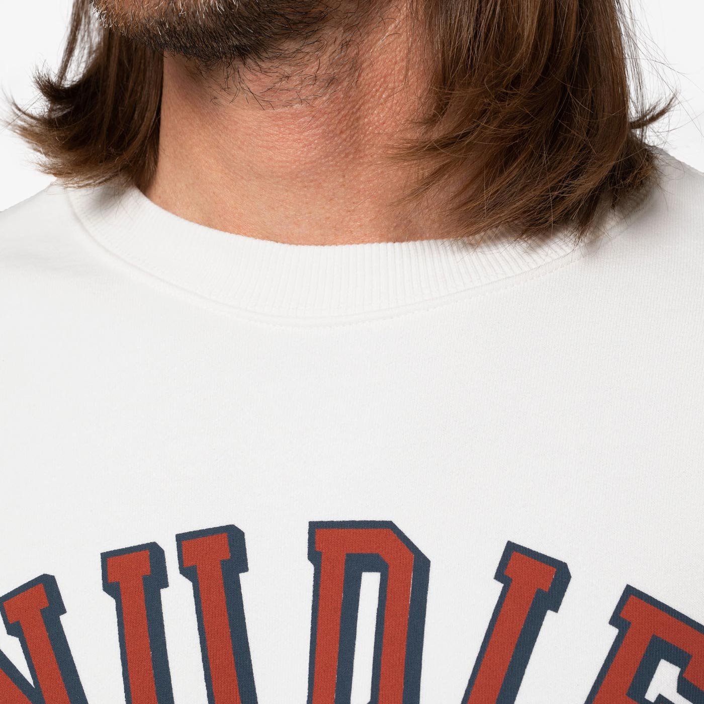 Nudie Jeans Co Lasse Chalk White - Image 3