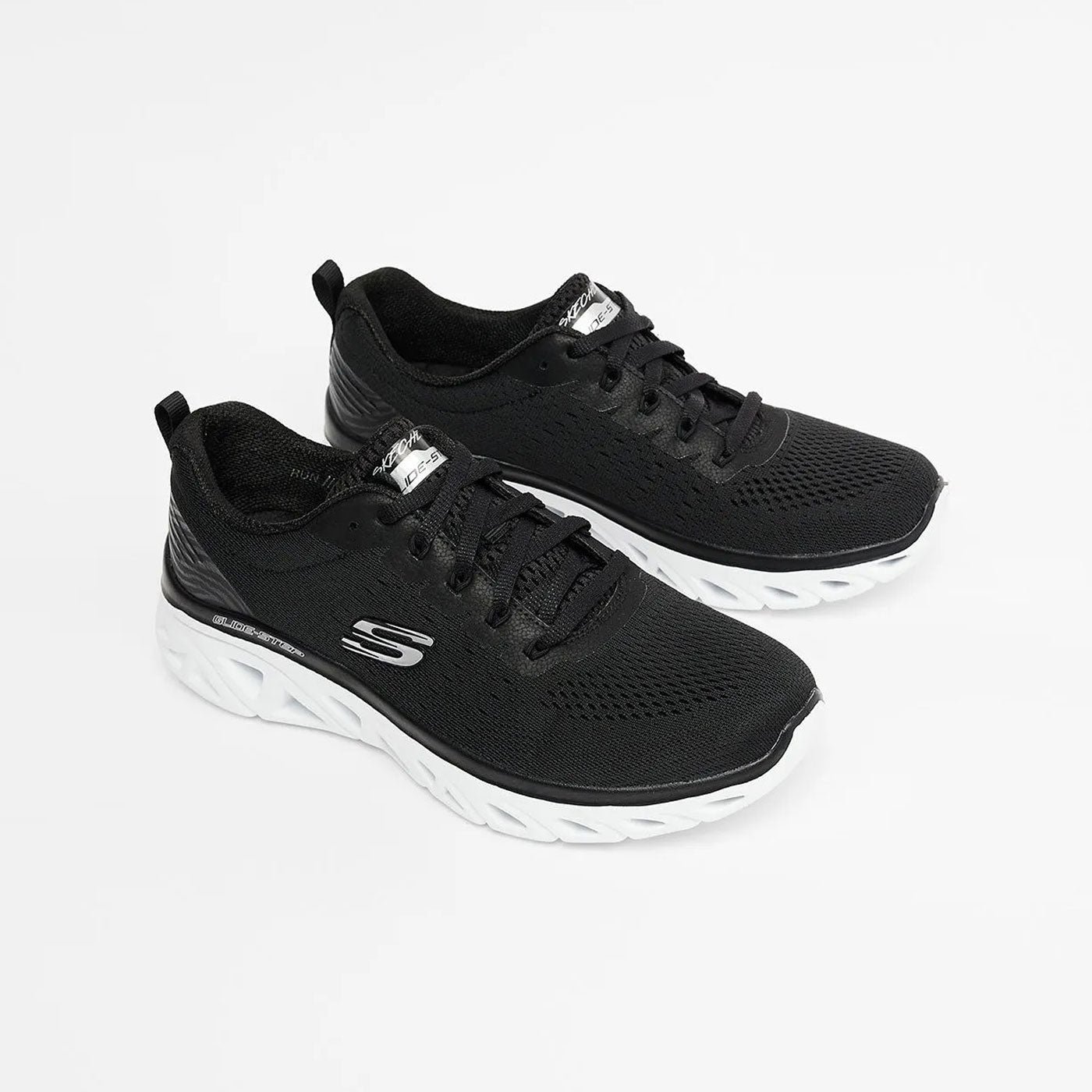 Skechers Gilde Step Sport Black White - Image 4