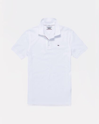 Tommy Hilfiger Polo Original Slim Piqué White