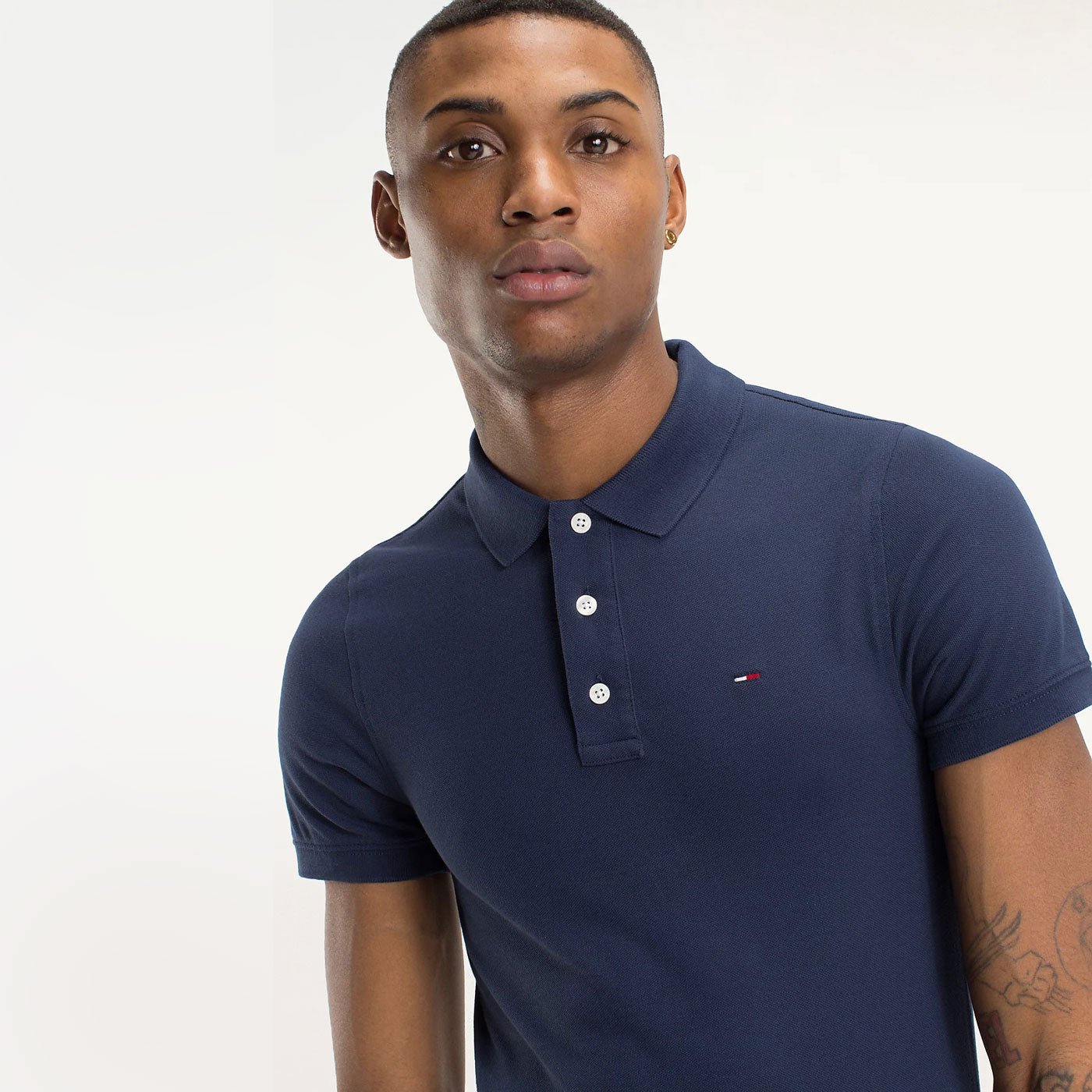 Tommy Hilfiger Polo Original Slim Piqué Black Iris - Image 4