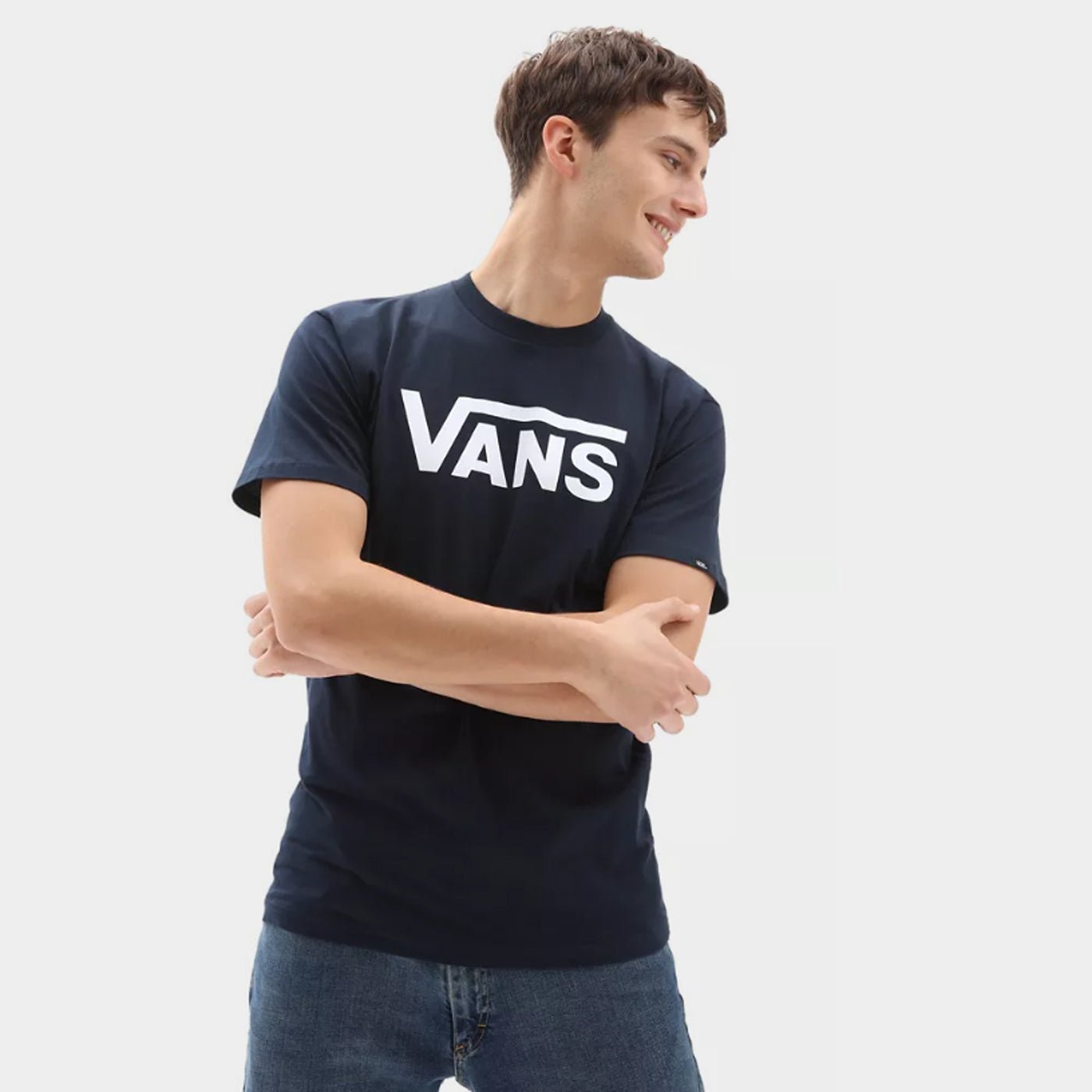 Vans Classic T-Shirt Navy - Image 3
