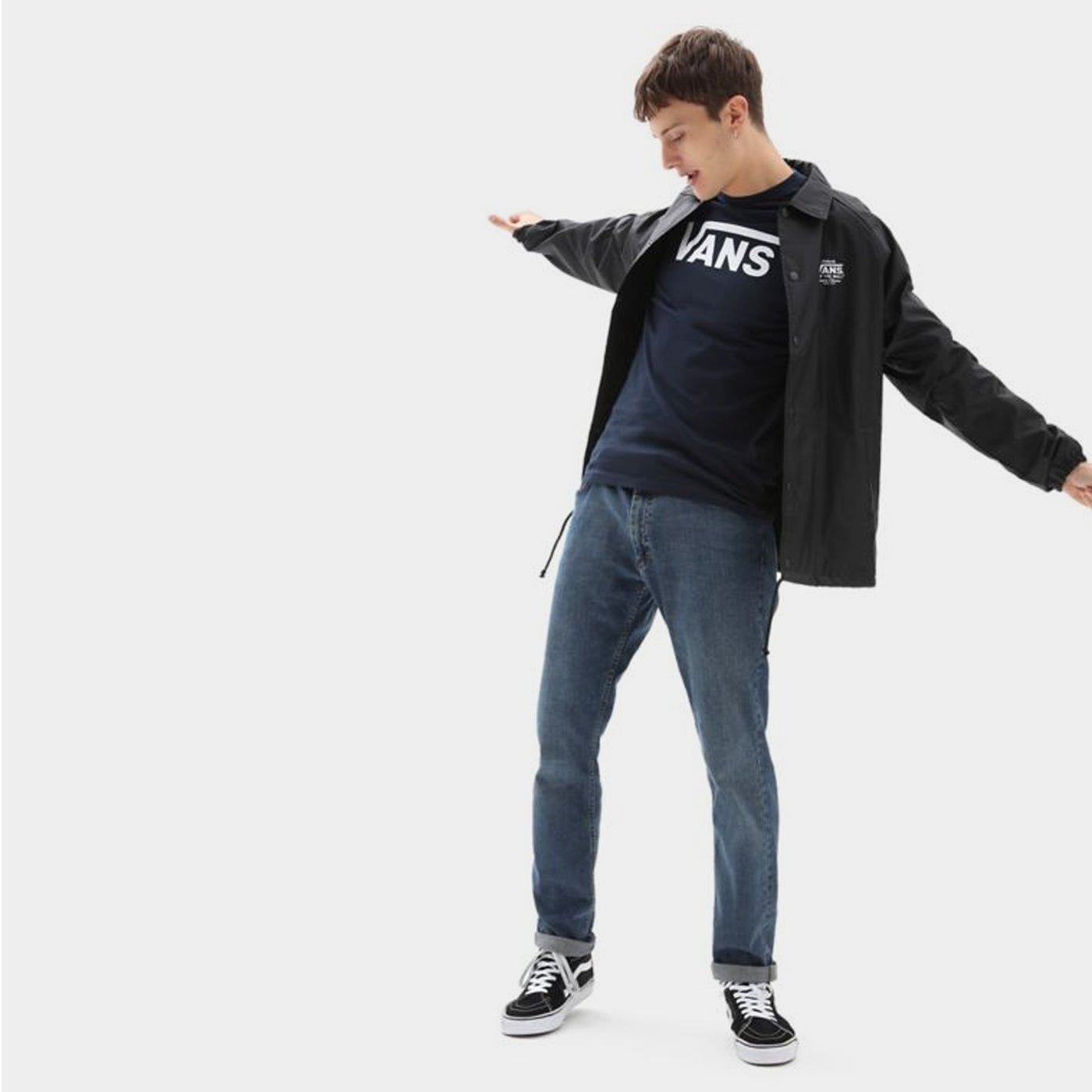 Vans Classic T-Shirt Navy - Image 2