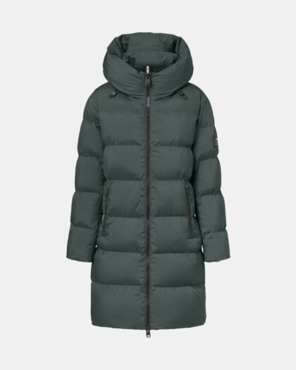Ecoalf Manlie Jacket Woman Dark Khaki