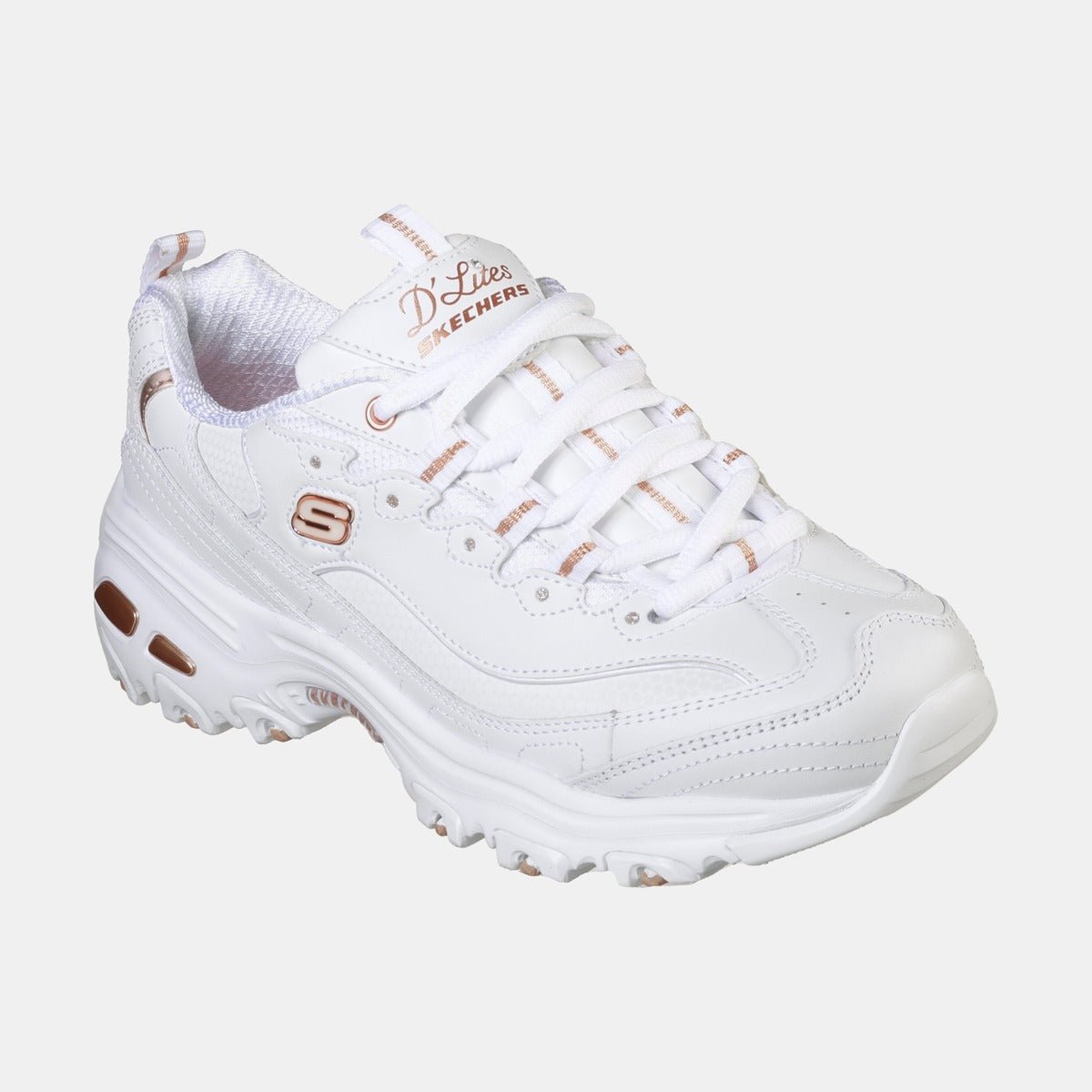 Skechers D'Lites - Fresh Start White - Image 2
