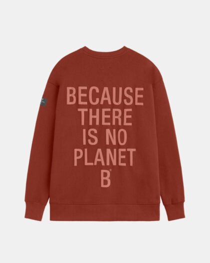 Ecoalf Storm Sweatshirt Woman Dark Orange