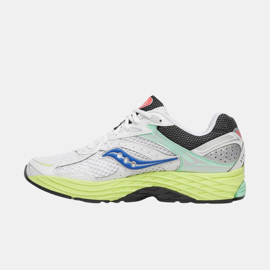 Saucony ProGrid Omni 9 White & Tart - Image 2