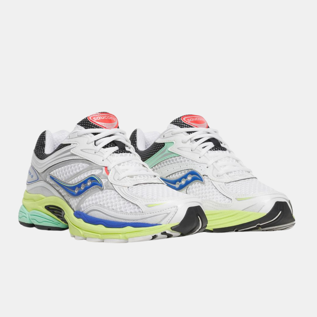 Saucony ProGrid Omni 9 White & Tart - Image 3