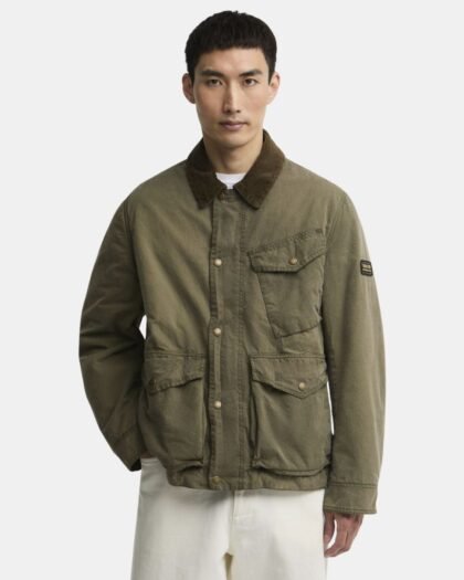 Barbour International Winter Drifter Olive