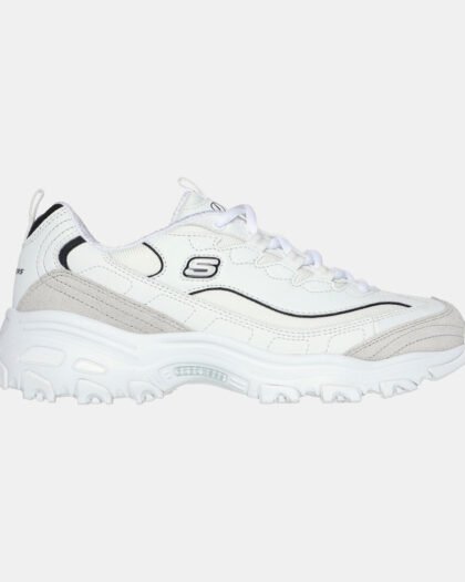 Skechers D'Lites - New Heat White