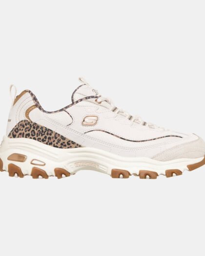 Skechers D'Lites - Wild Charm White