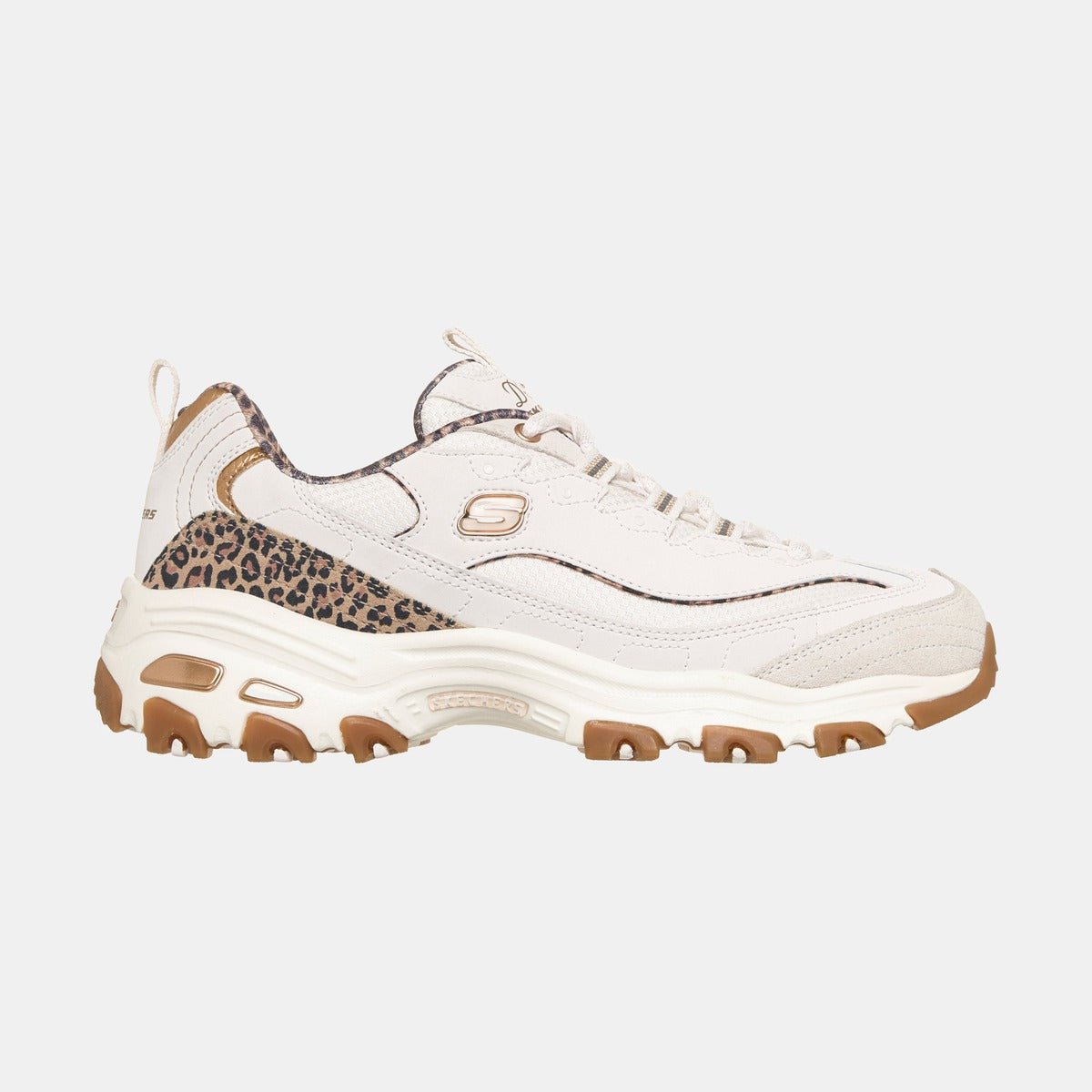 Skechers D'Lites - Wild Charm White