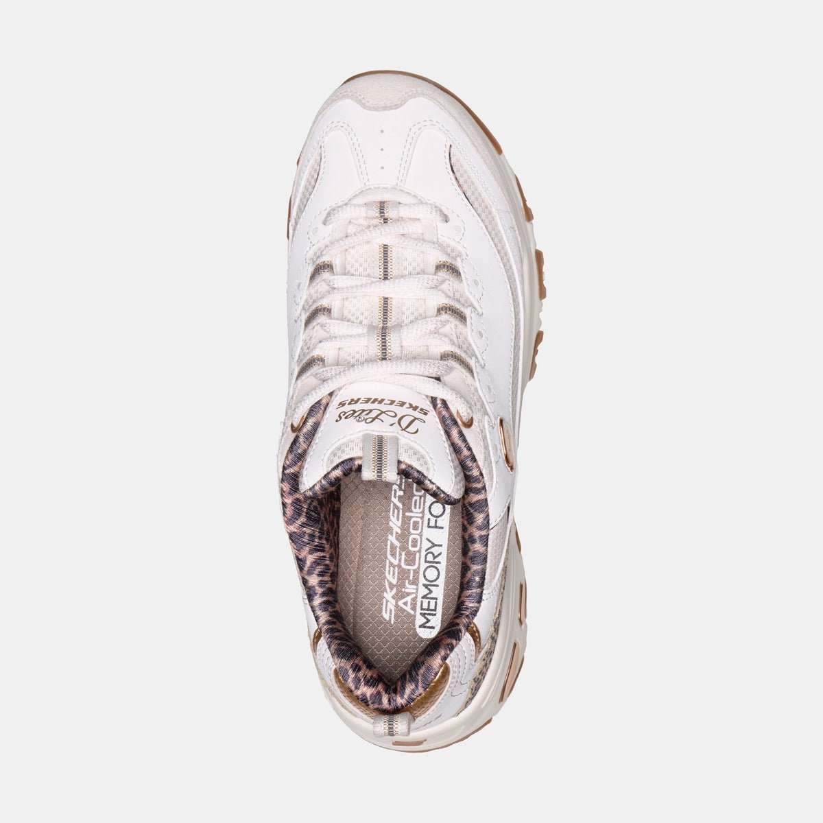 Skechers D'Lites - Wild Charm White - Image 5