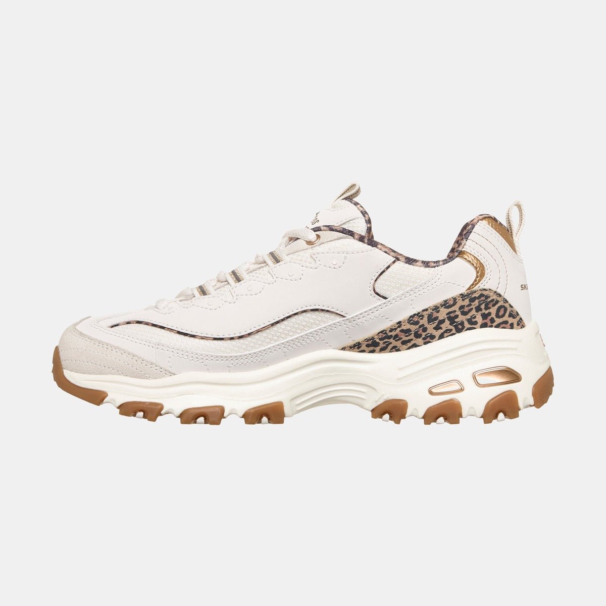 Skechers D'Lites - Wild Charm White - Image 4